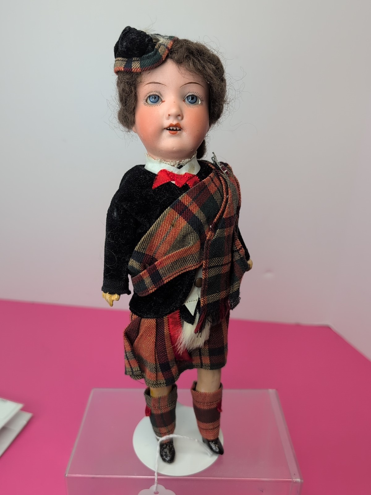12″ Antique Armand Marseille Germany A & M Bisque Doll 390 5/0 Scottish Boy #me