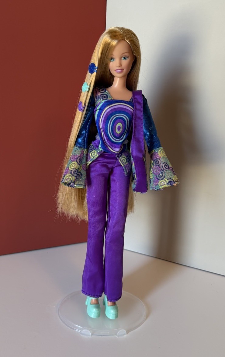 Mattel 2000 Fashion Party Teen Skipper Doll 29938 Long Strawberry Blonde Hair