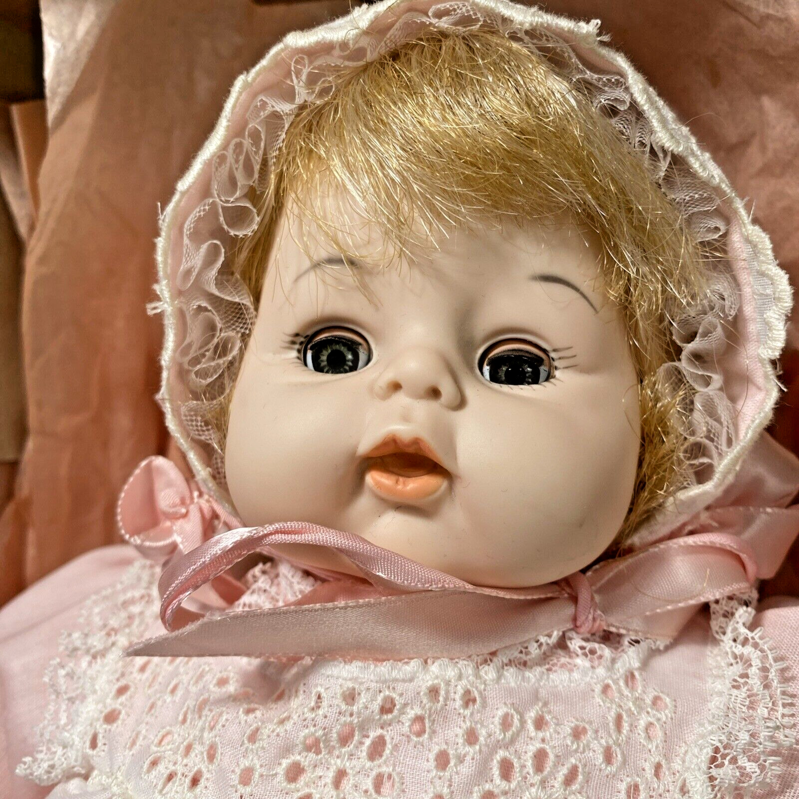Vintage Madame Alexander Baby McGuffey Doll 13″ Original Outfit Complete Box