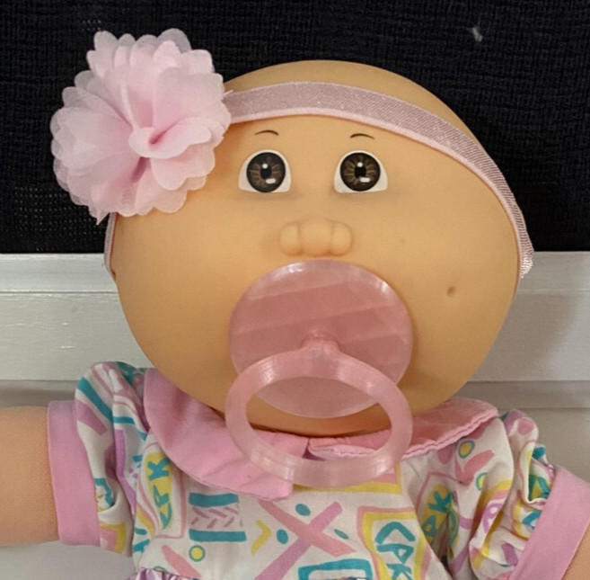 Best Replacement Pacifier 1ea Frosted pink 4 your Vintage Cabbage Patch Kids