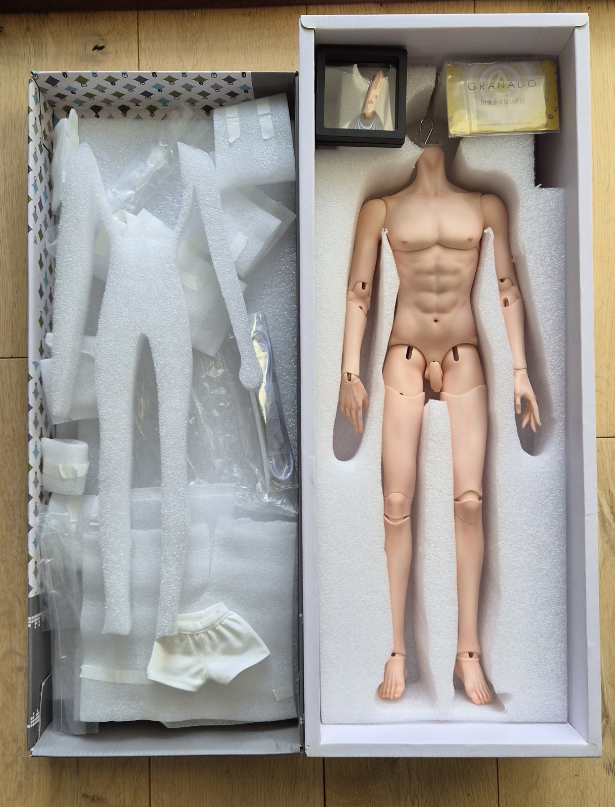 Genuine Granado 49Adagio2 Windfresh Mature 1/4 MSD BJD Resin Doll Body COA 2025