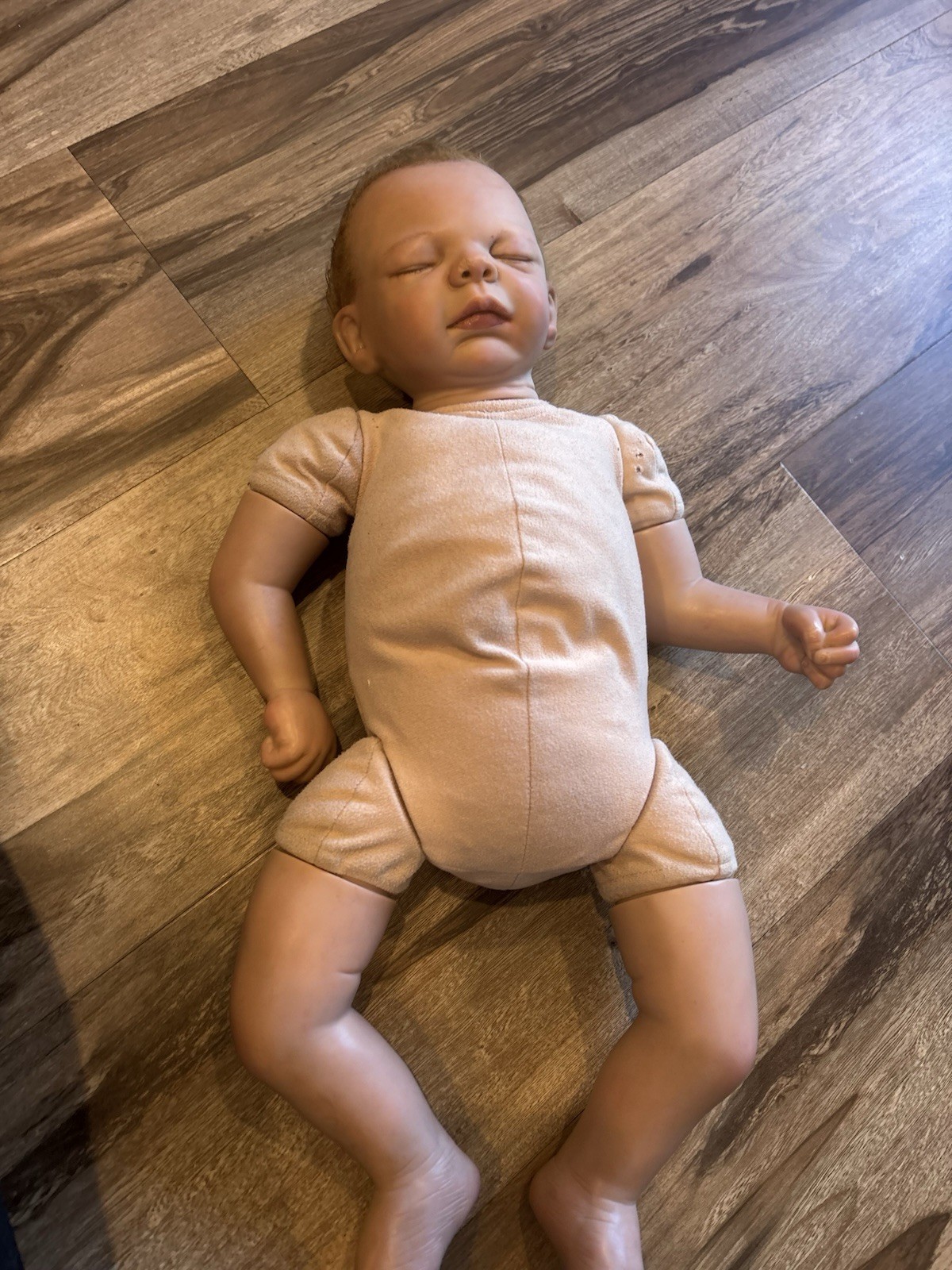 Reborn Newborn by Bountiful Baby 21 Inch Soft Body Doll Sleeping 2010