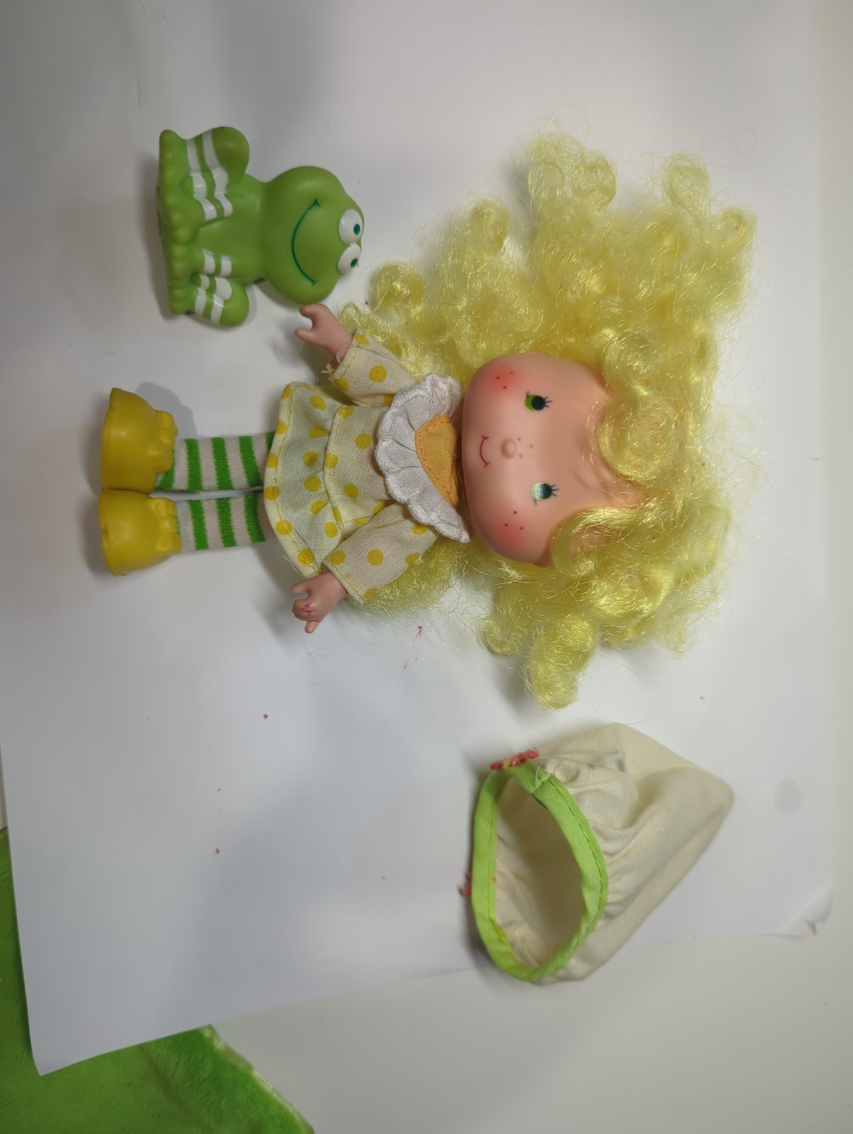 ?? Original ’80s Strawberry Shortcake Lemon Meringue & Frappe Frog ??