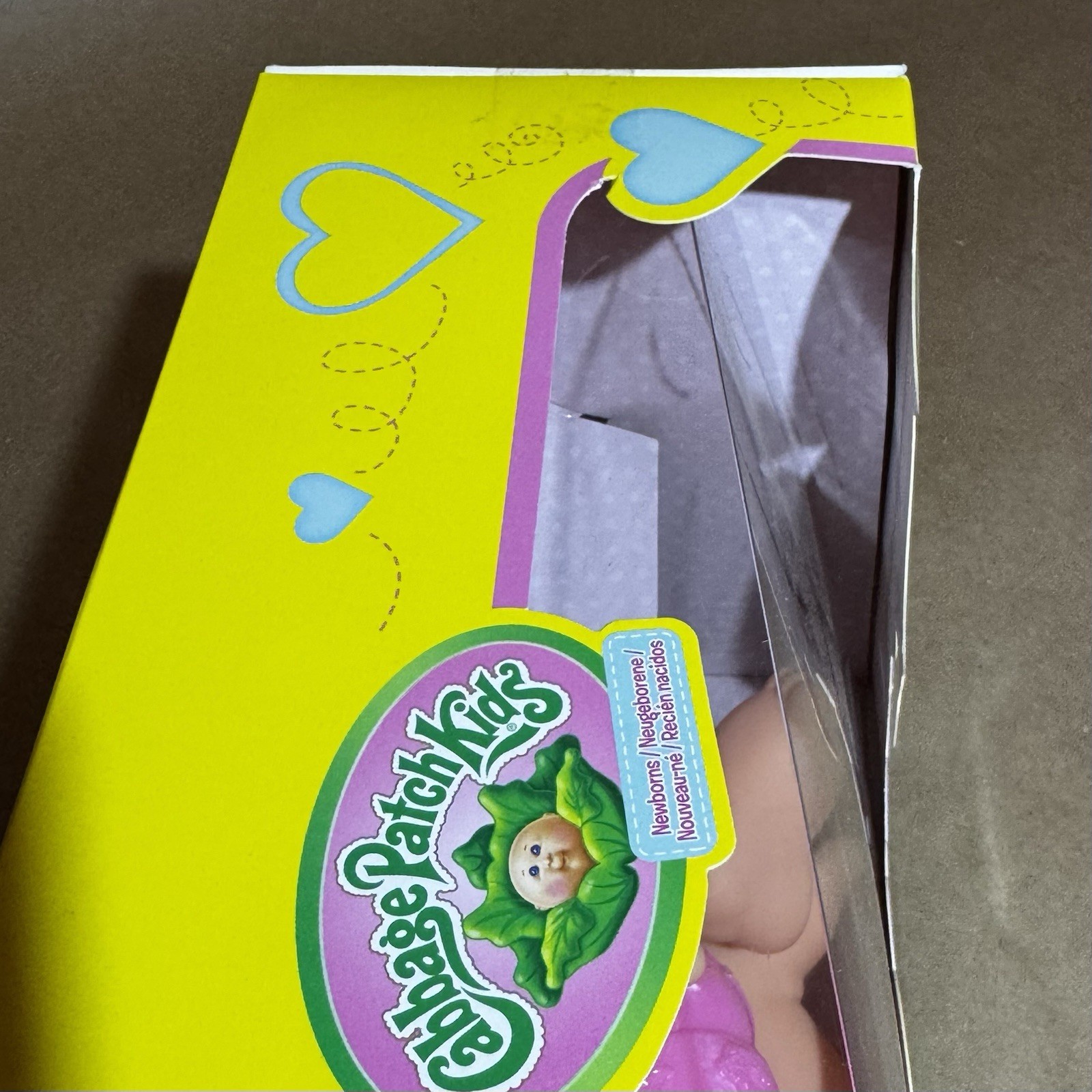 Cabbage Patch Kids Newborns Drink’N Wet Girl Morgan Jo July 25th Pink Flowers