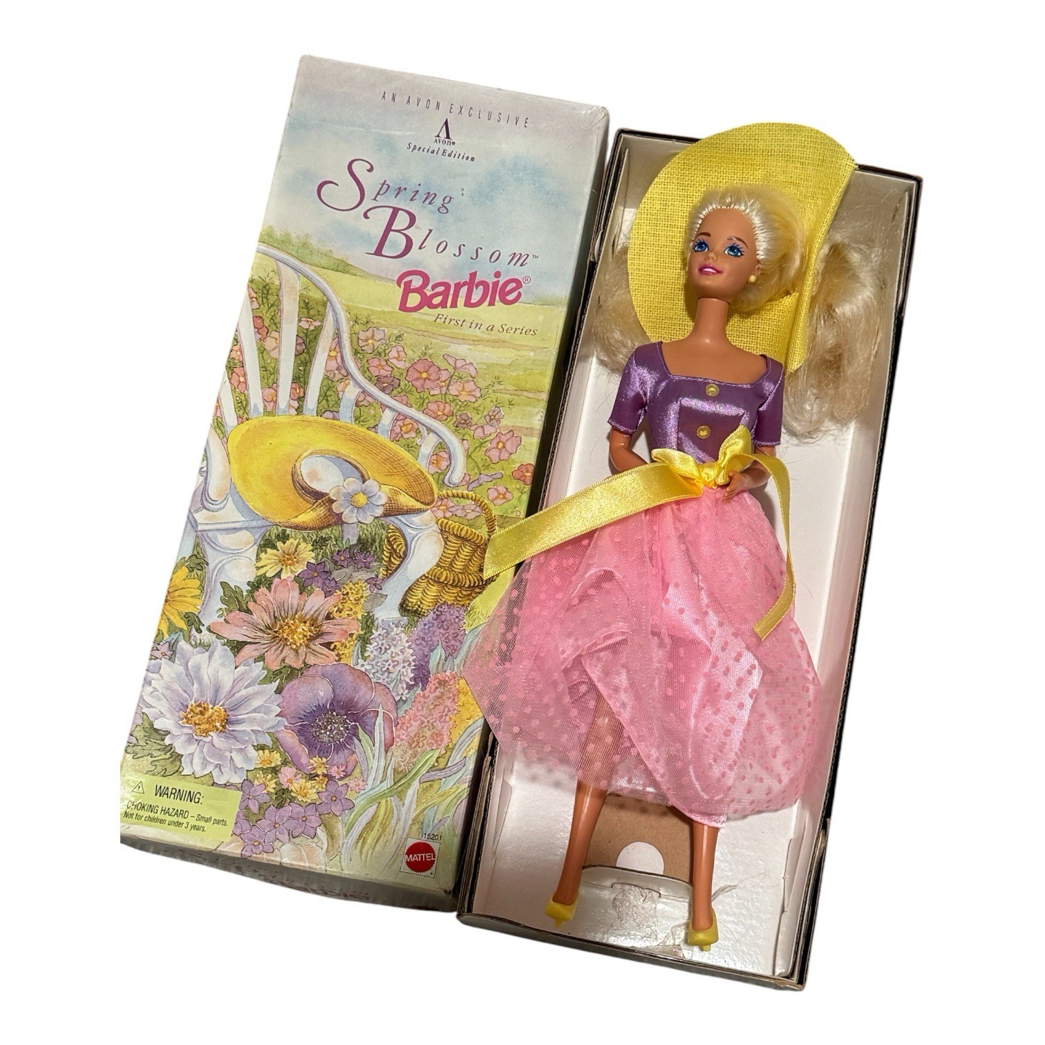Vintage 1995 Spring Blossom Barbie First In Series Avon Special Edition #15201