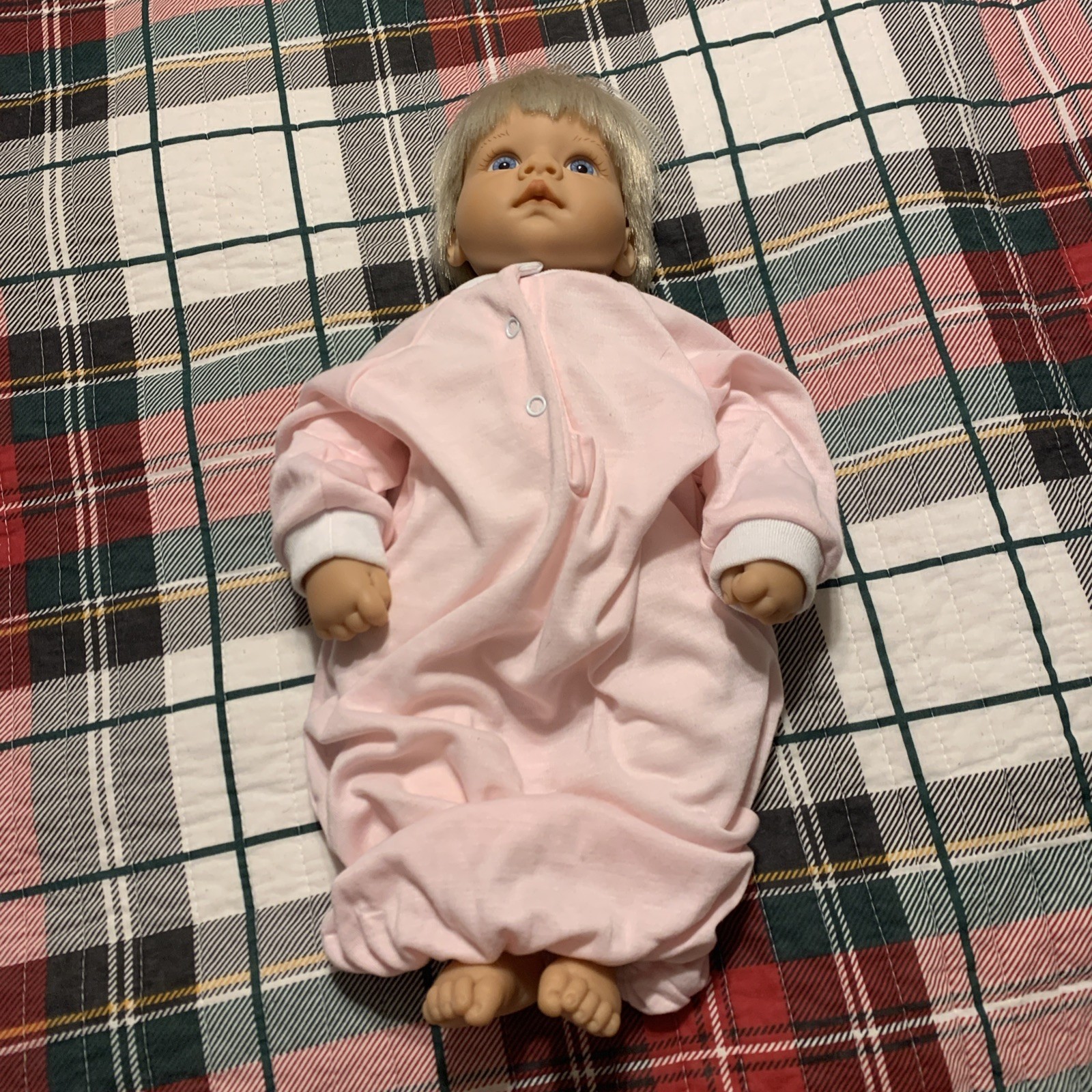 1998 Lee Middleton Small Wonder Blonde Hair Blue Eye Life Like Play Baby