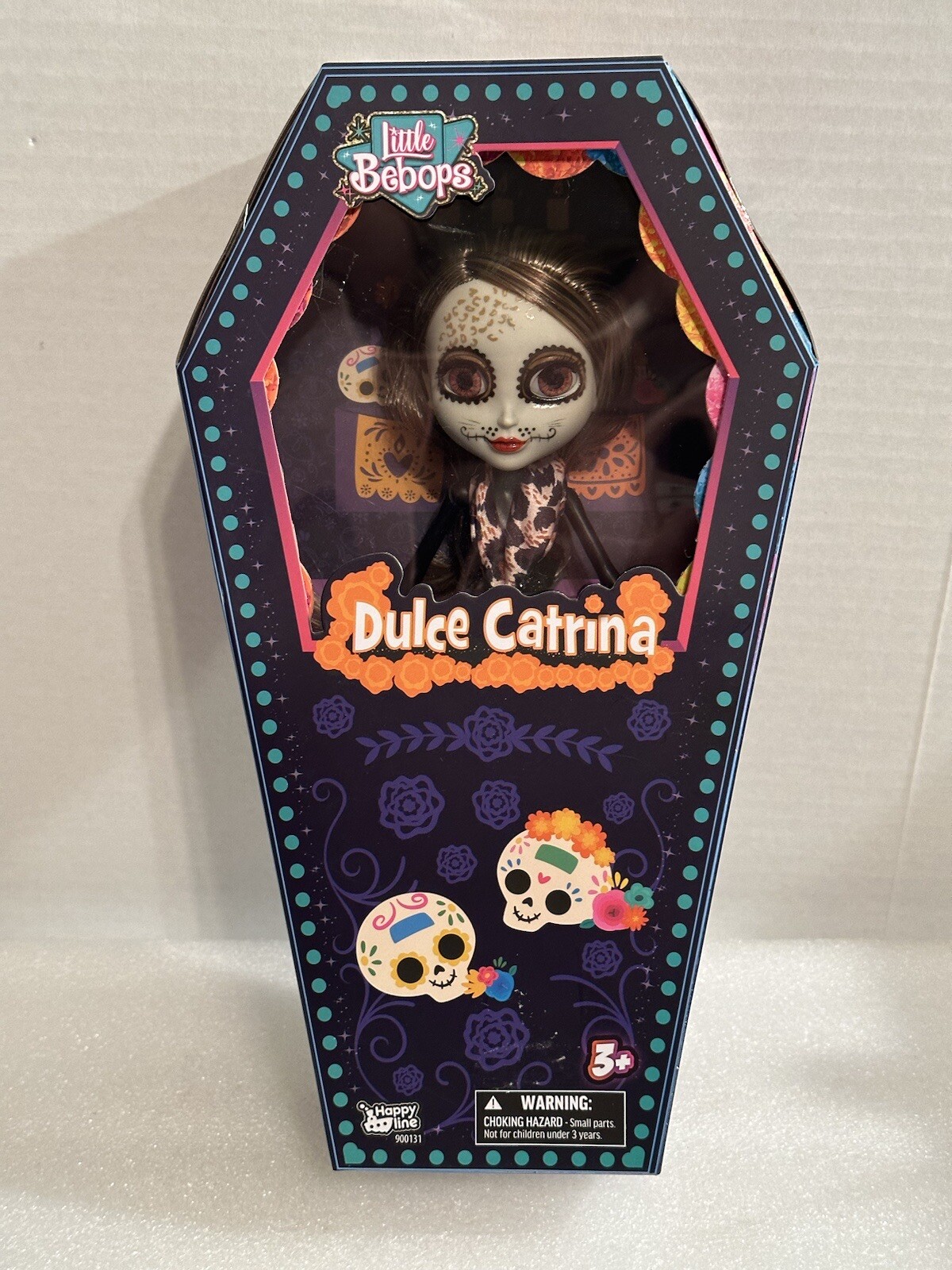 Little Bebops Dulce Catrina Doll 10” Day Of The Dead 2022 Happy Line