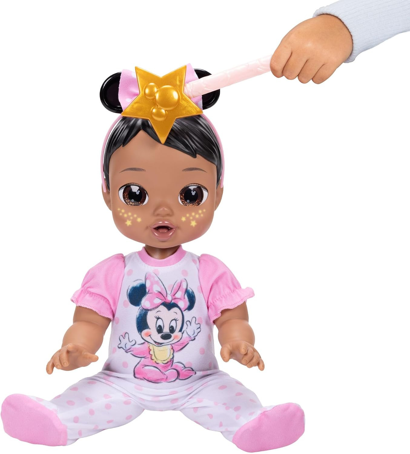 Disney Darlings 13-Inch Interactive Baby Doll – Magical Lights, Sounds, Music &