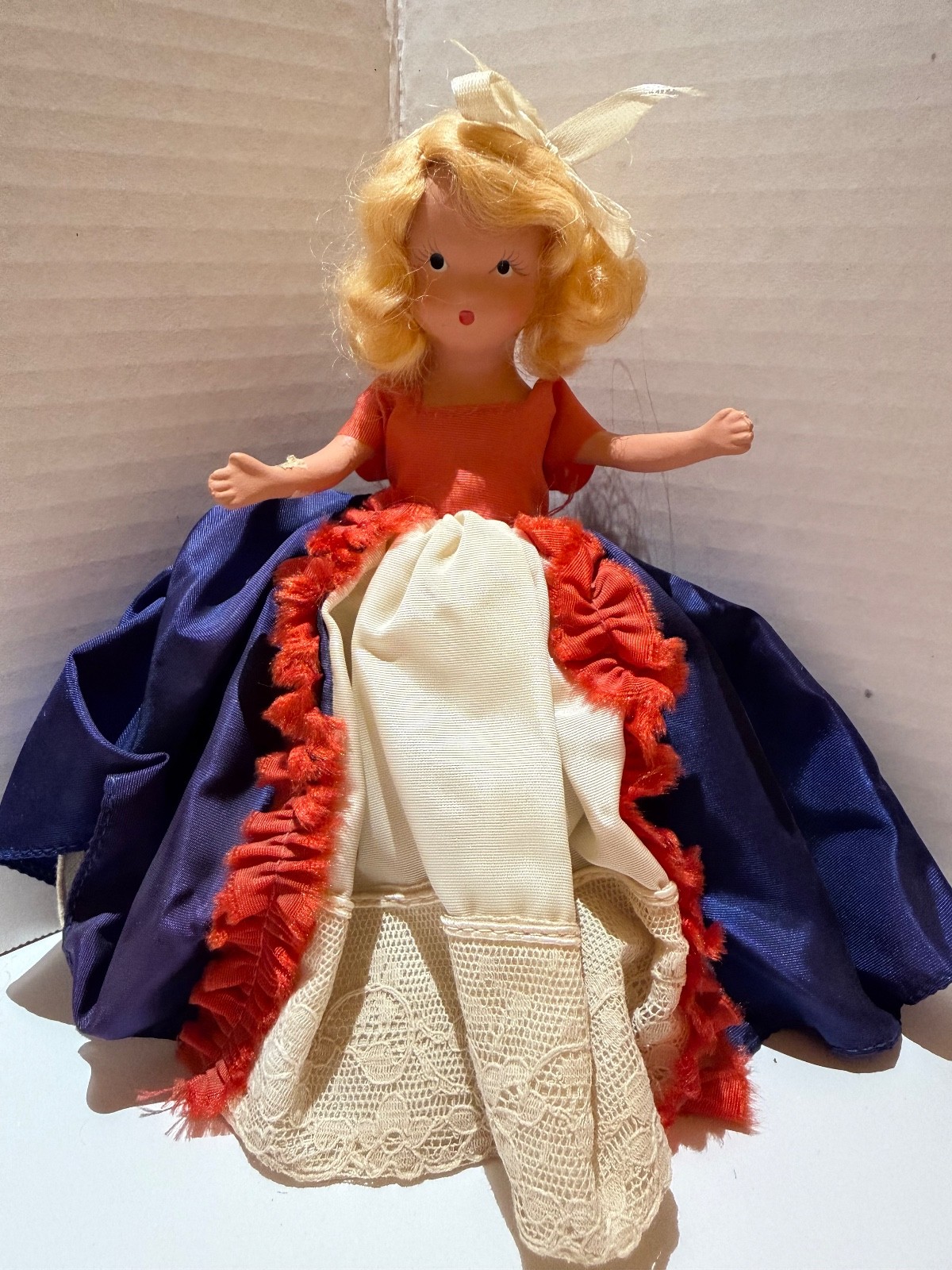 NANCY ANN STORYBOOK DOLL #193 July (Bisque) With Box