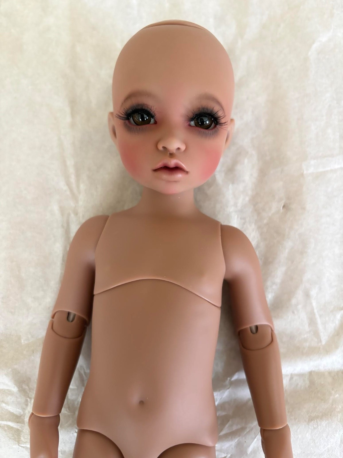 BEAUTIFUL Iplehouse BID BJD YoSD size Erzulie (tan) painted by Derek J