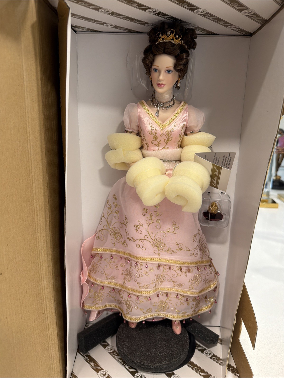 Franklin Mint Fabergé Princess Sofia Imperial Debutante Doll NIB Limited Edition