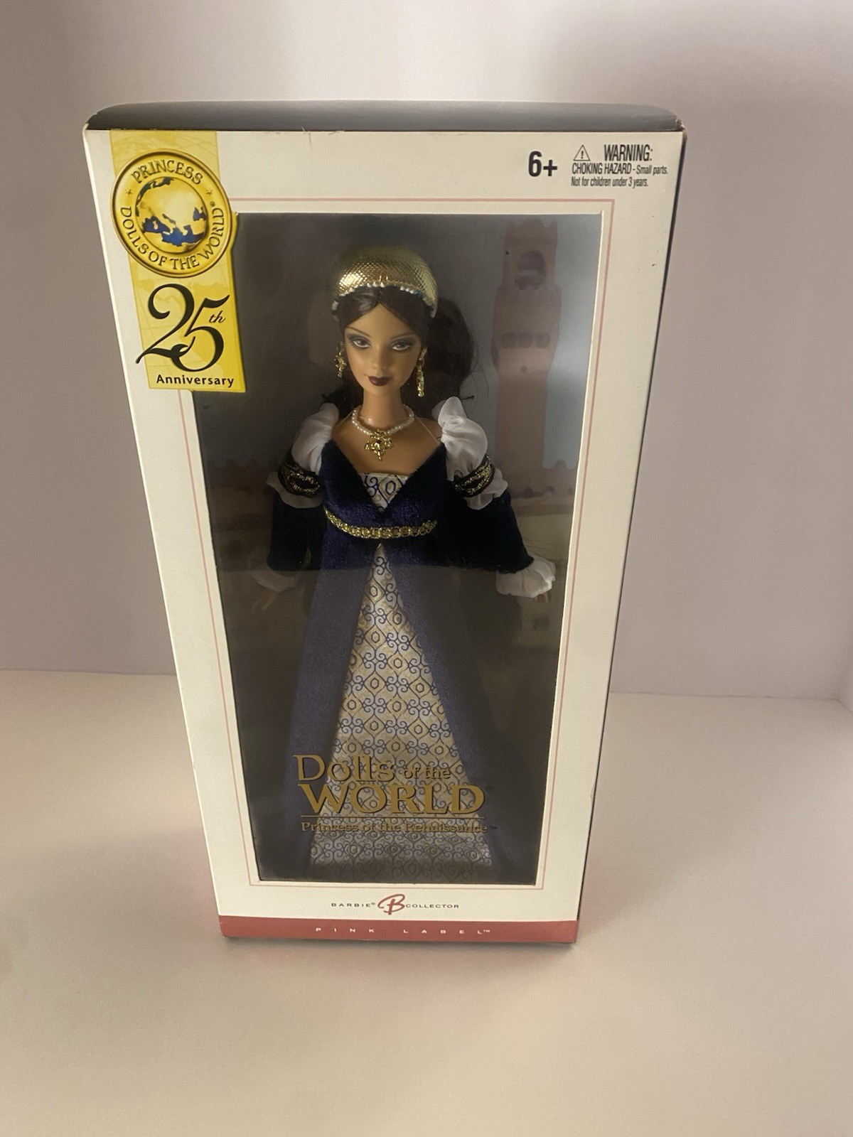 Mattel Barbie Dolls of the World: Princess of the Renaissance, Pink Label – NIB