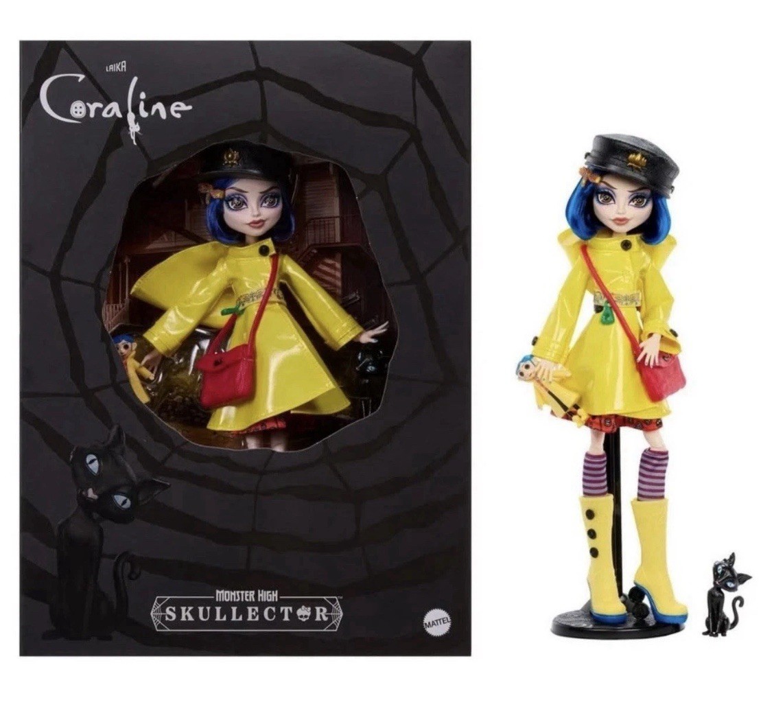 Monster High Skullector Coraline Doll 2026 Mattel Limited Edition IN HAND NEW
