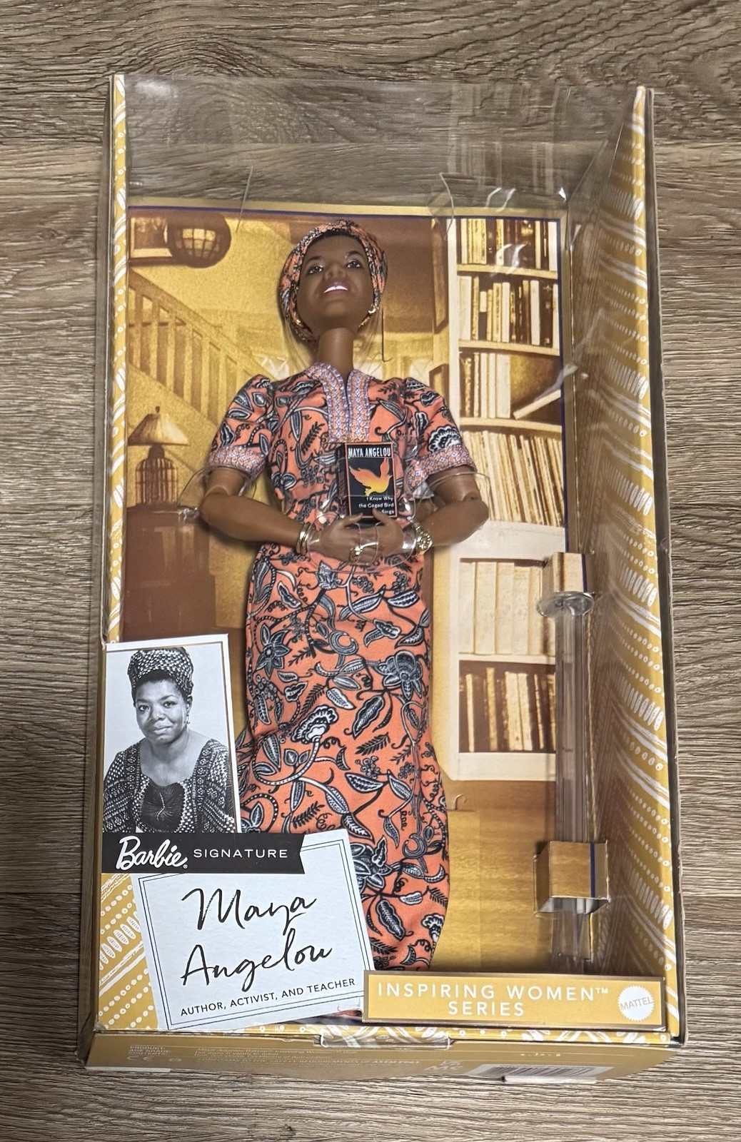 Barbie Signature Maya Angelou Inspiring Women Series Doll BNIB