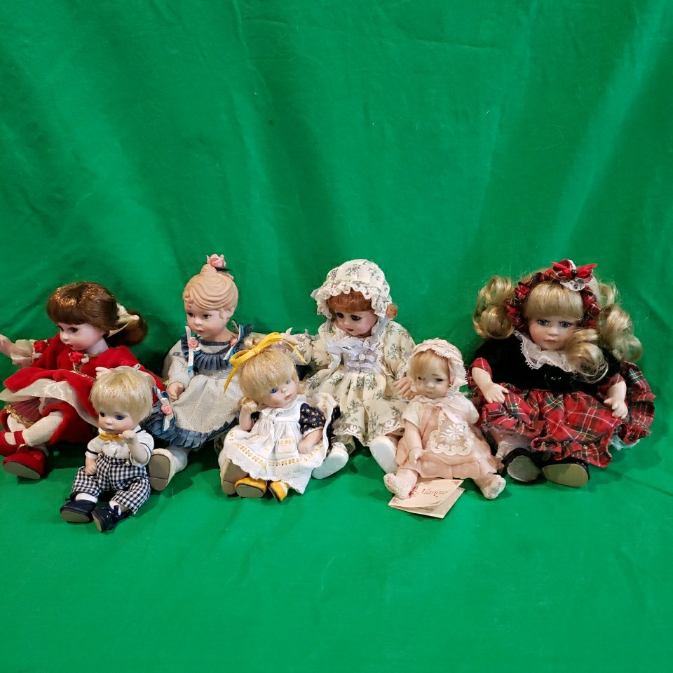Lot of 7 Marie Osmond Porcelain Dolls