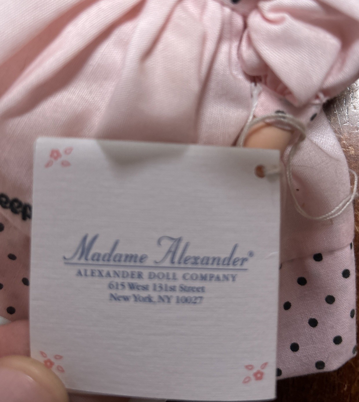 Madame Alexander 8” Baa Baa Black Sheep Doll Style Number 34020 2002
