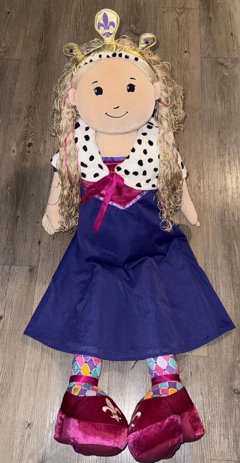 Groovy Girl Doll Life Size Jumbo Vintage Princess Queen Blonde Hair 40” RARE HTF