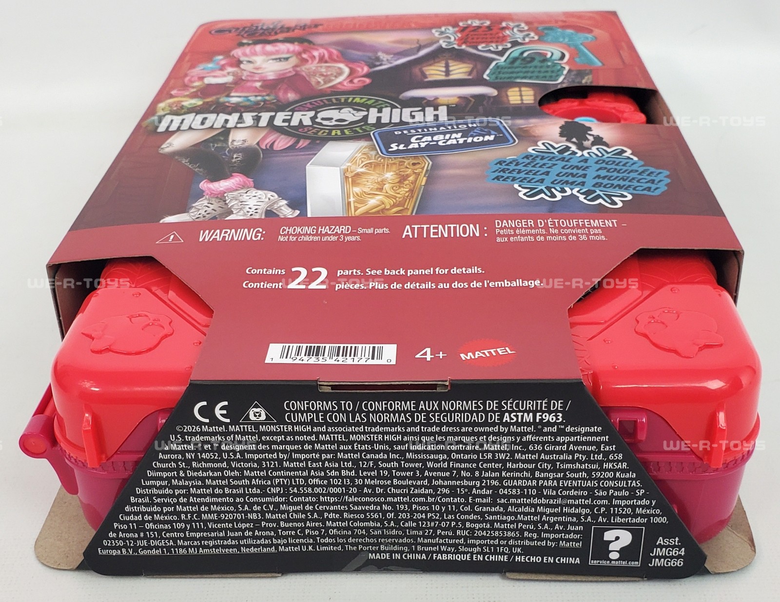 Monster High Skulltimate Secrets Cabin Slay-Cation Cupid Asteria (In Stock Now)