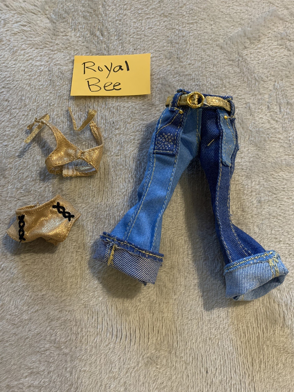 Lol OMG Movie Magic Studios Royal Bee Agent Soul Denim Jeans Bikini Replacement