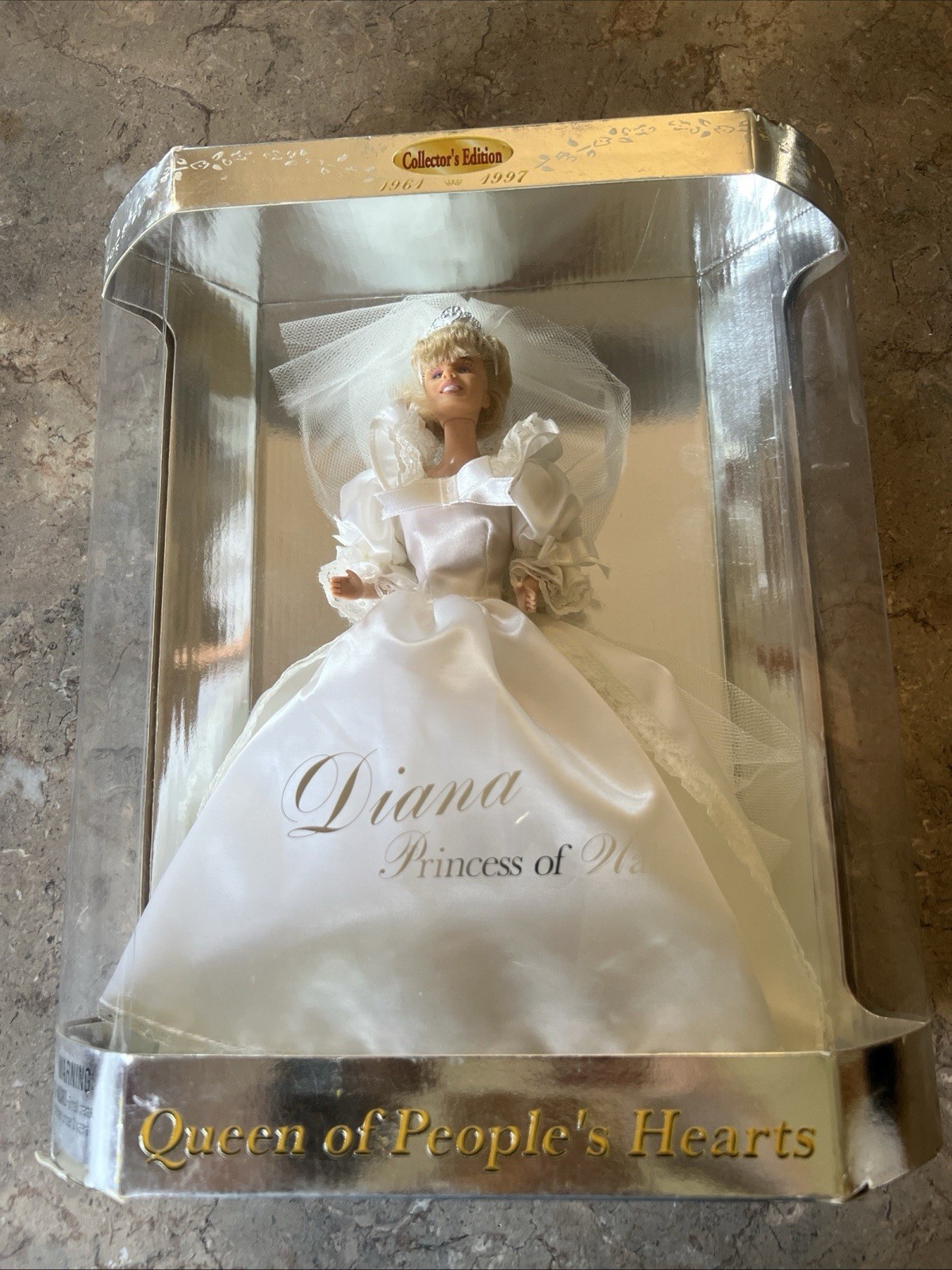 1997 Diana Princess of Wales Queen of People’s Hearts Barbie Doll