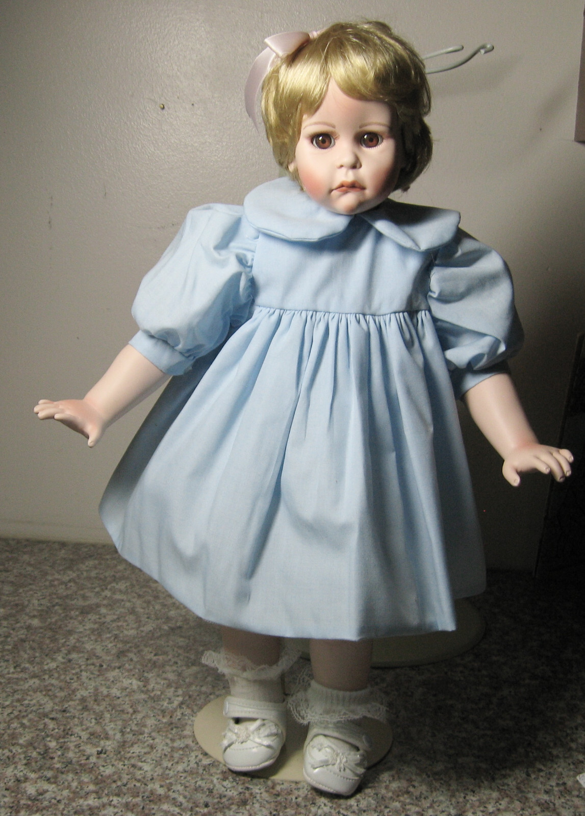 20″ Hildegard Gunzel Doll Jill Limited Edition 156/350 Porcelain Bisque Toddler
