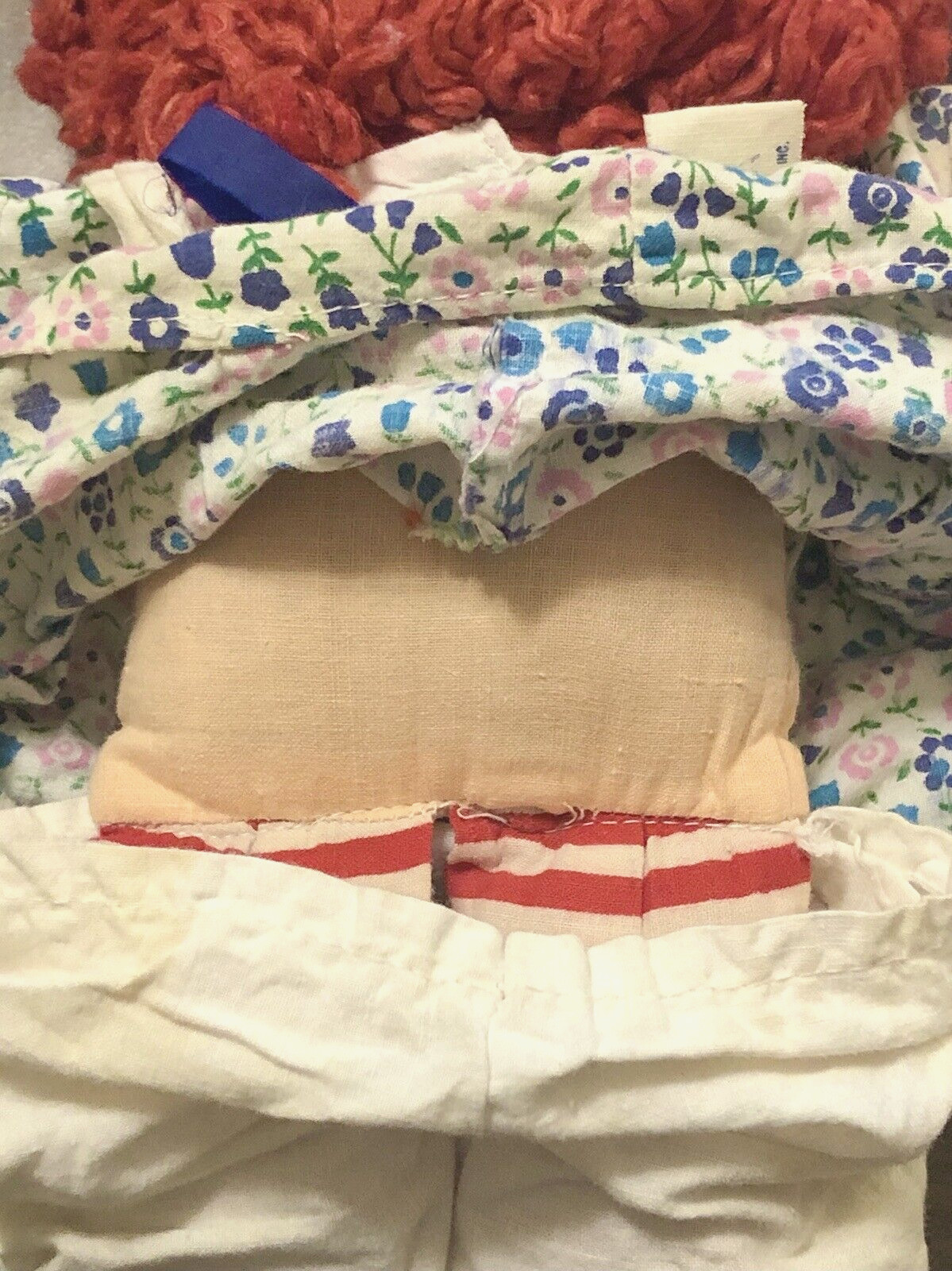 VTG Knickerbocker Raggedy Ann & Andy Dolls 15” Stuffed Toys Original 1960s