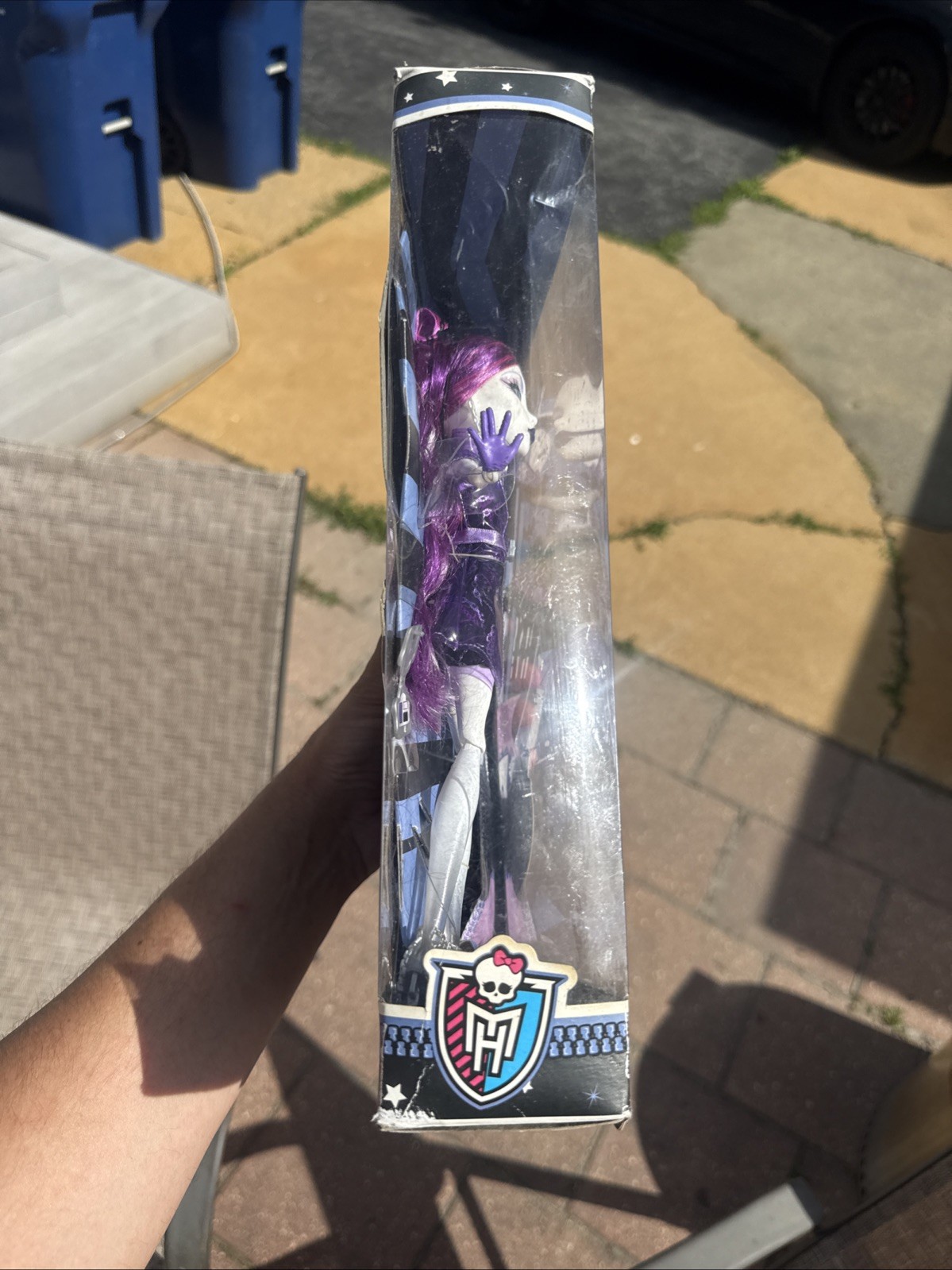Mattel Monster High SPECTRA VONDERGEIST Ghoul’s Night Out 2012 Damaged Box NEW
