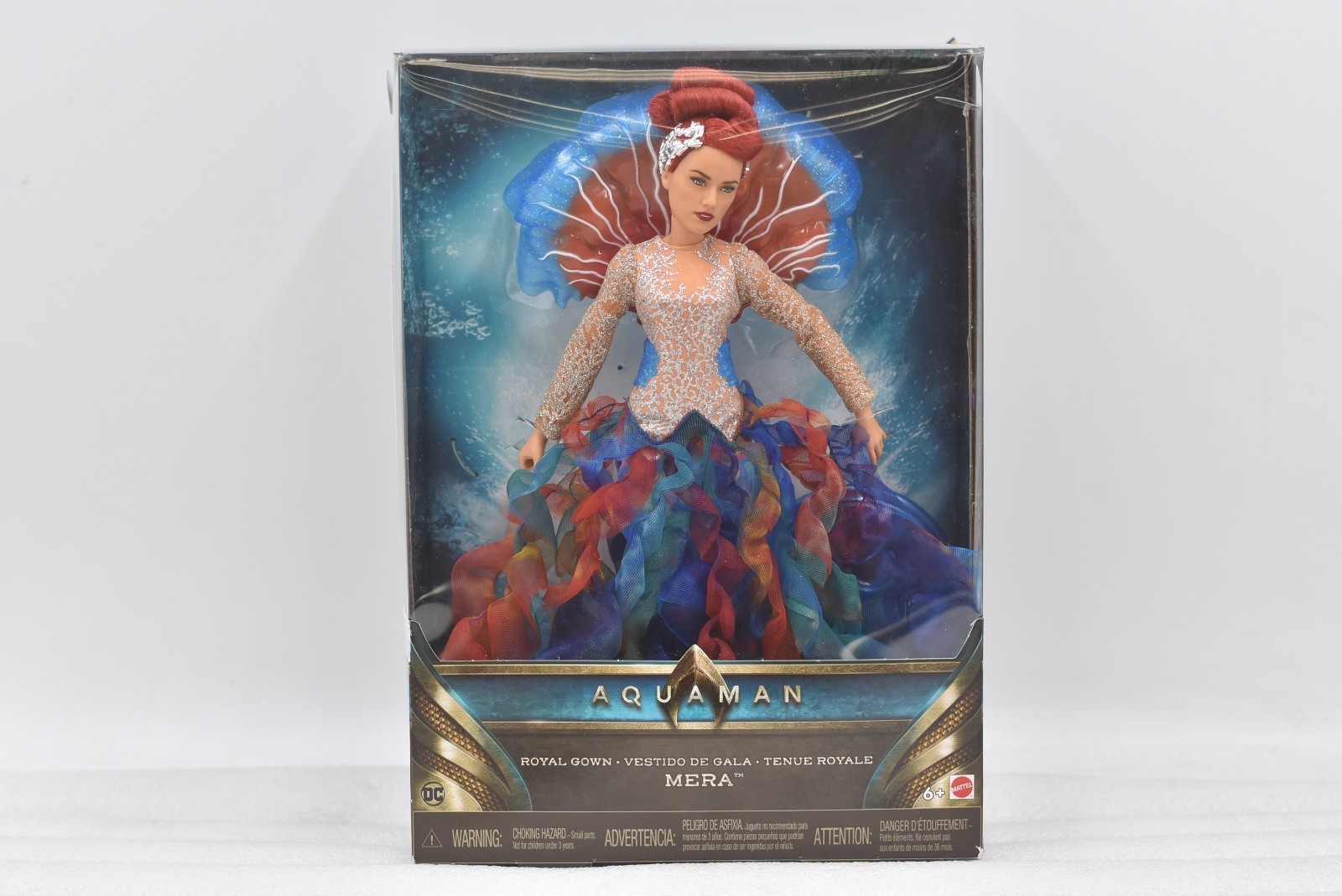 Mattel Aquaman Royal Gown Mera Doll