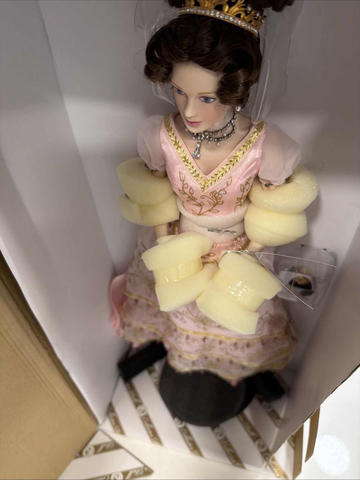 Franklin Mint Fabergé Princess Sofia Imperial Debutante Doll NIB Limited Edition