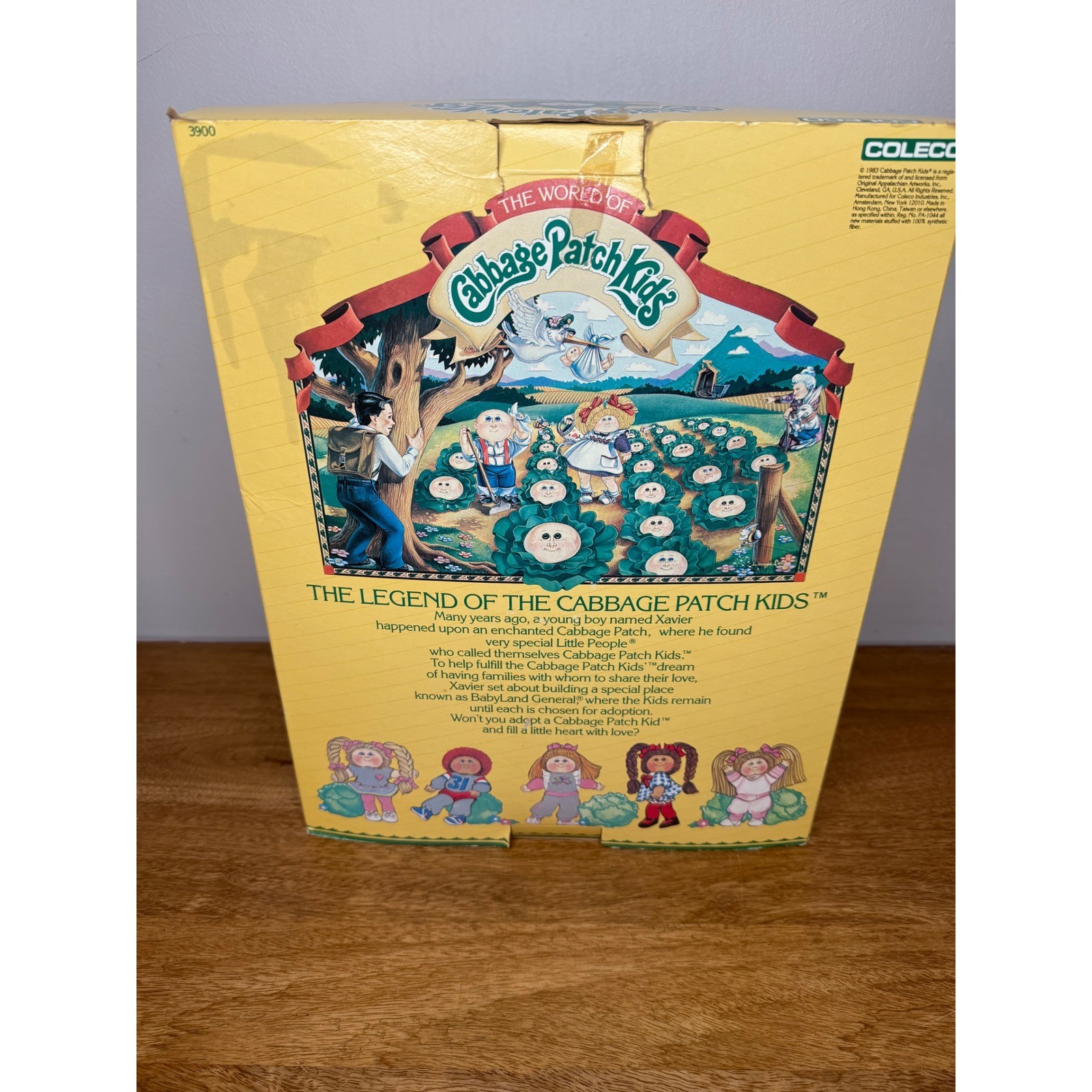 1985 Cabbage Patch Kids Doll Coleco Vintage Original – New Damage Box