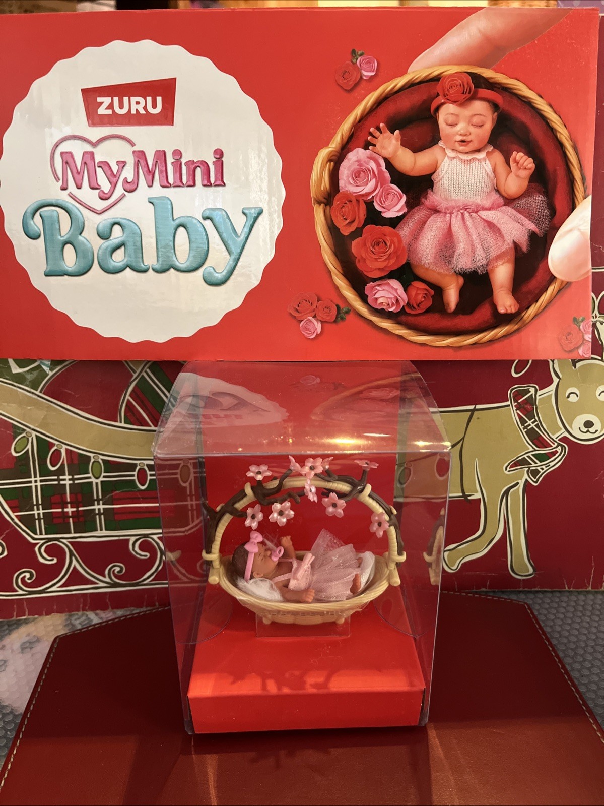 Zuru My Mini Baby Sweet Hearts Cherry Blossom Basket Valentine’s Day Doll New!