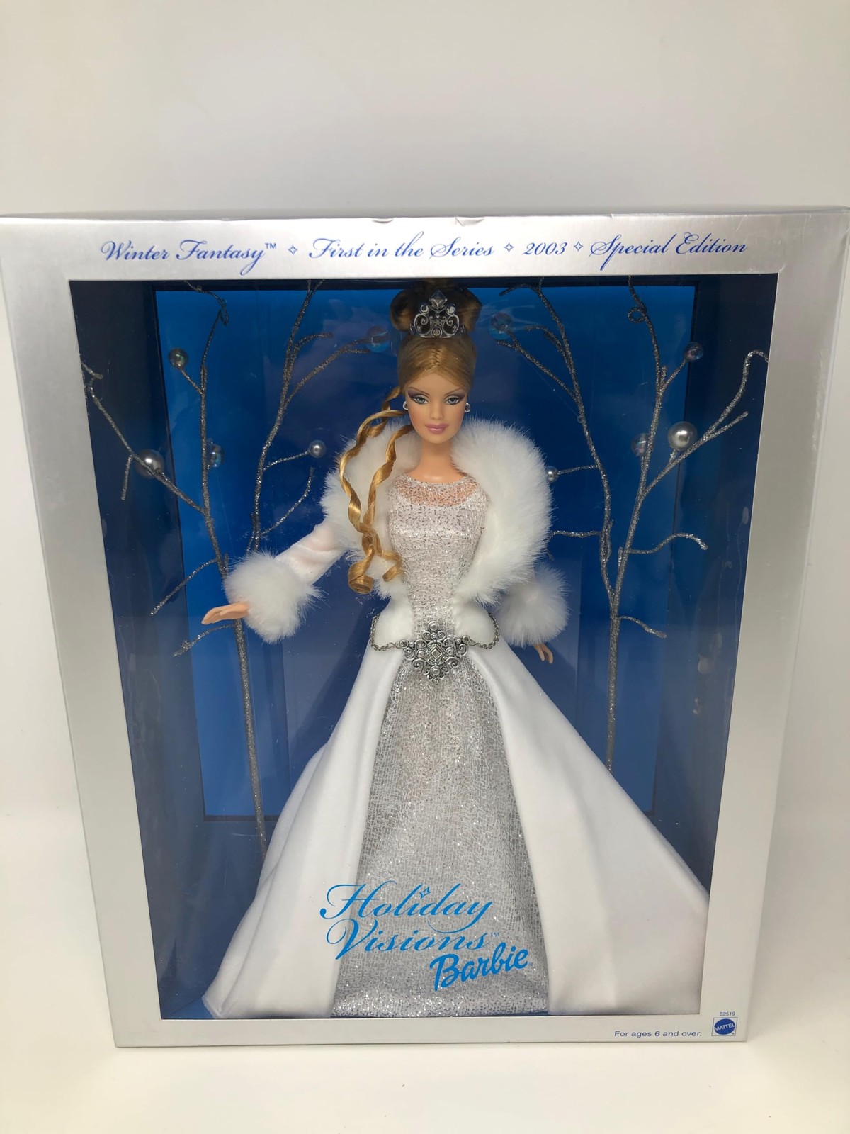 Barbie Holiday Christmas 2003 Winter Fantasy Holiday Vision Blonde Barbie