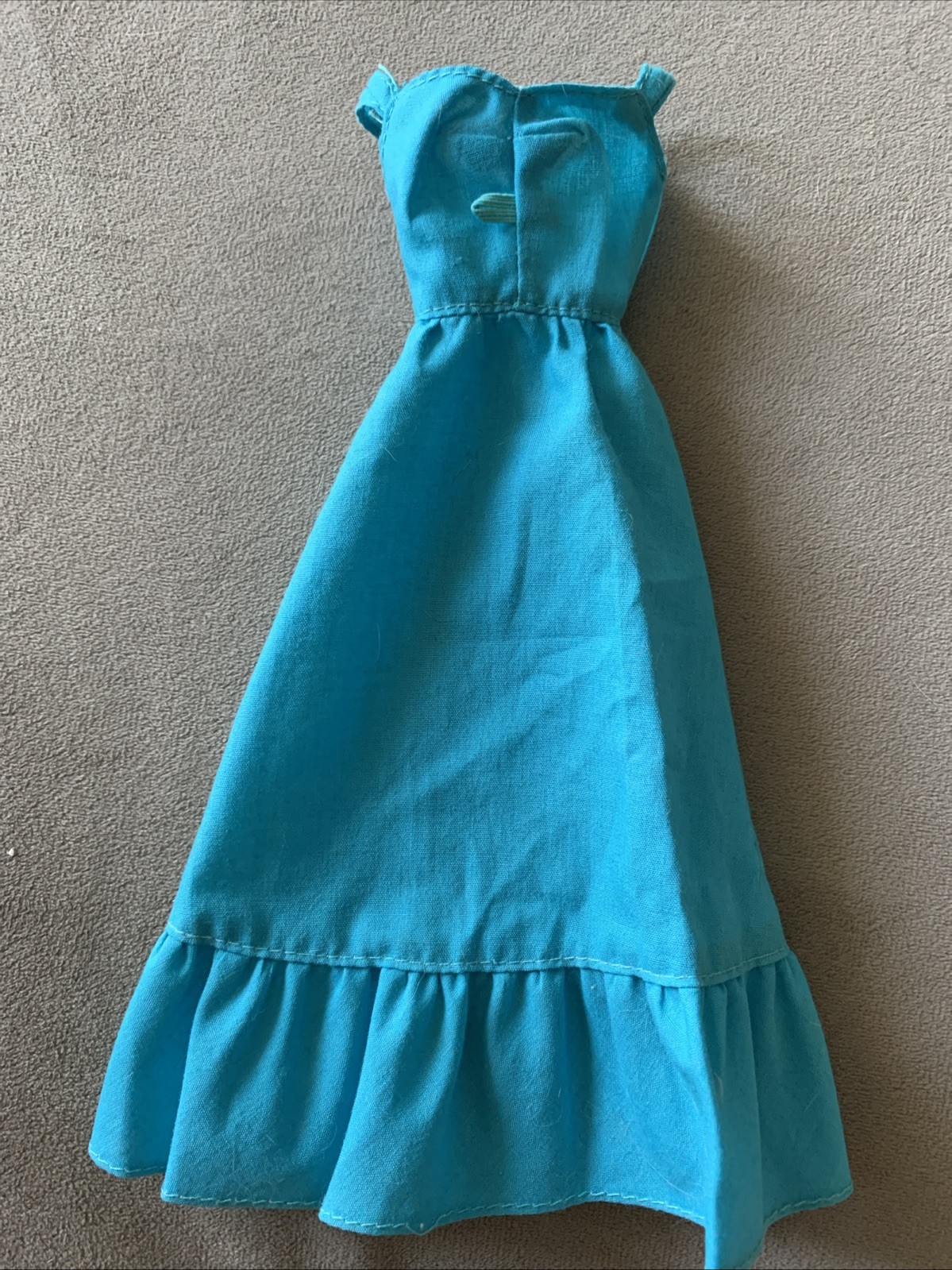 Mattel Vintage Deluxe Quick Curl Barbie 1975 #9217 – Blue Dress