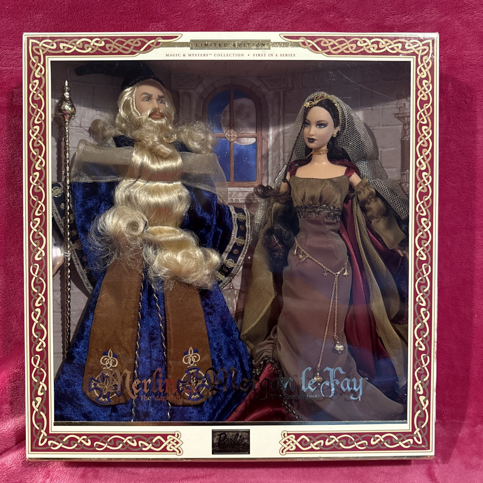 Ken & Barbie as Merlin & Morgan le Fay 2000 Mattel Limited Edition BRAND NEW