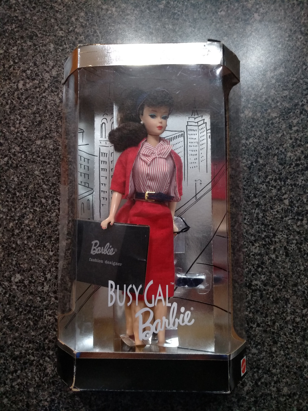 Busy Gal Barbie Limited Edition 1960 Reproduction Fashion & Doll 13675