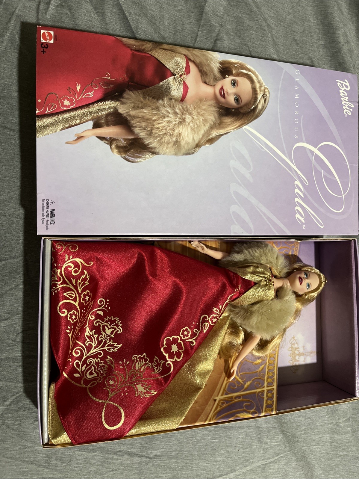 2003 Glamorous Gala Barbie Doll Avon Exclusive Created By Mattel Caucasian#B2722
