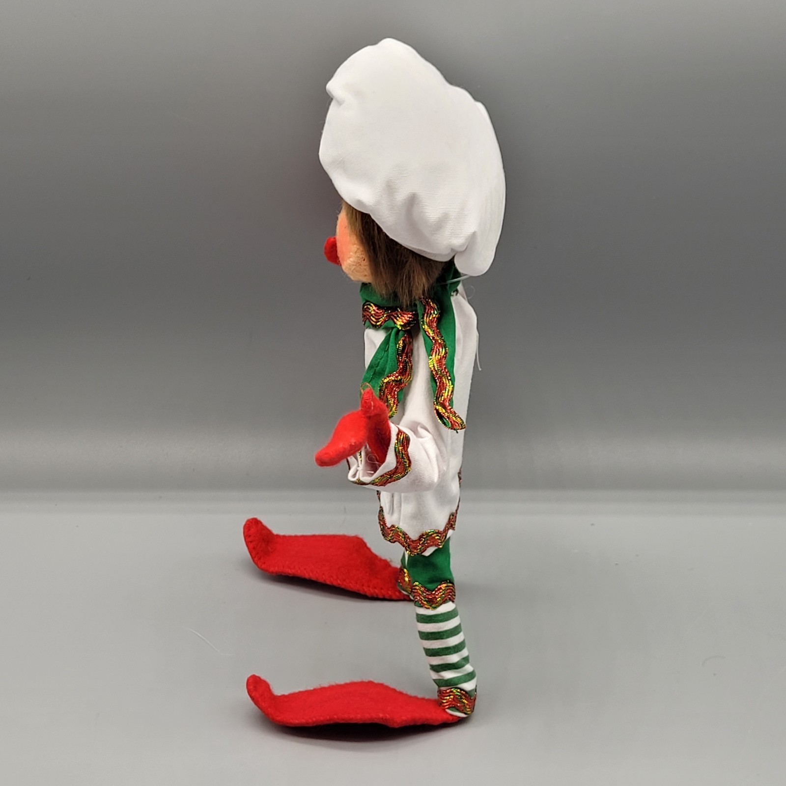 2008 Annalee 9″ Gingerbread Chef Elf Christmas Poseable Doll w/Tag #500912