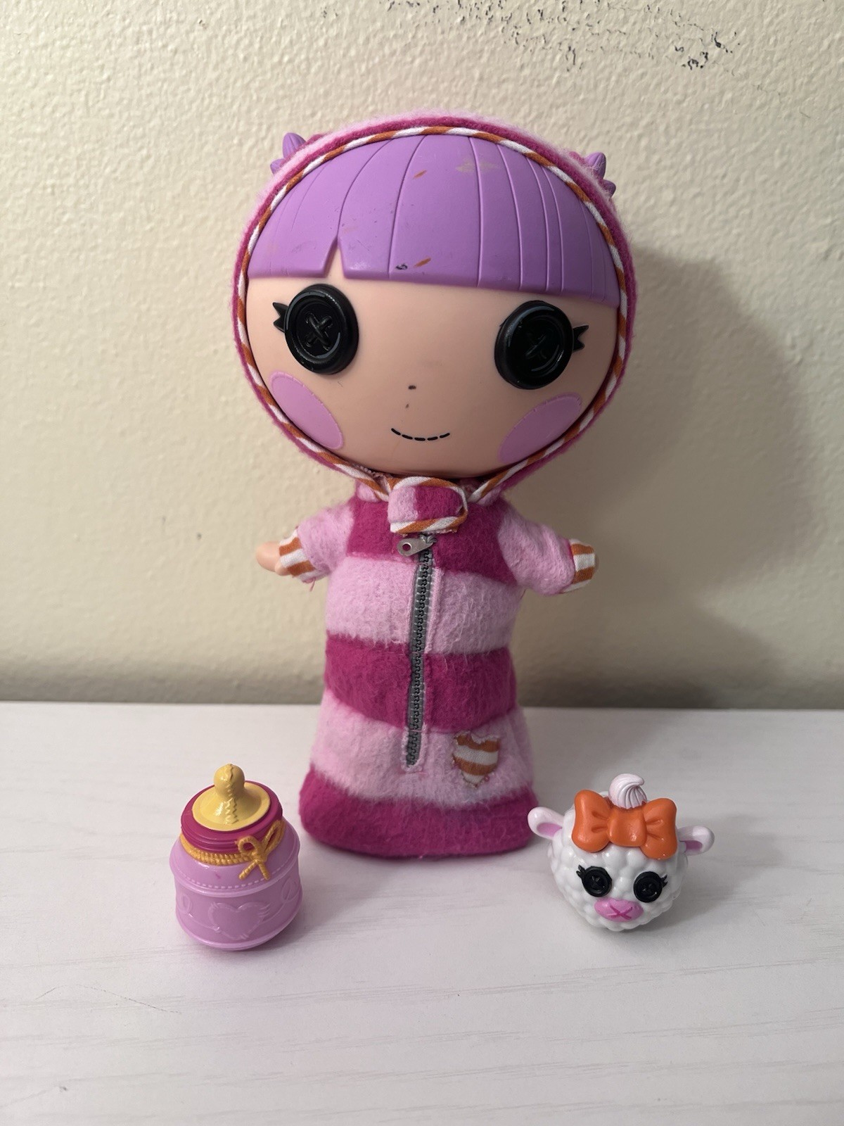 Lalaloopsy Littles Blanket Featherbed Doll w/Bottle + Sheep Pet Little Sister