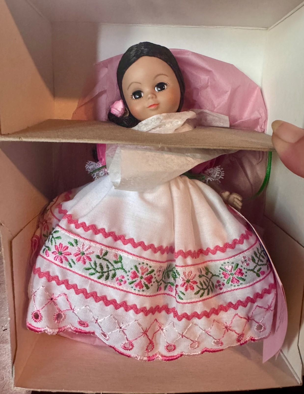 MISS CHILE – MADAME ALEXANDER 8″ DOLL #528 in original box