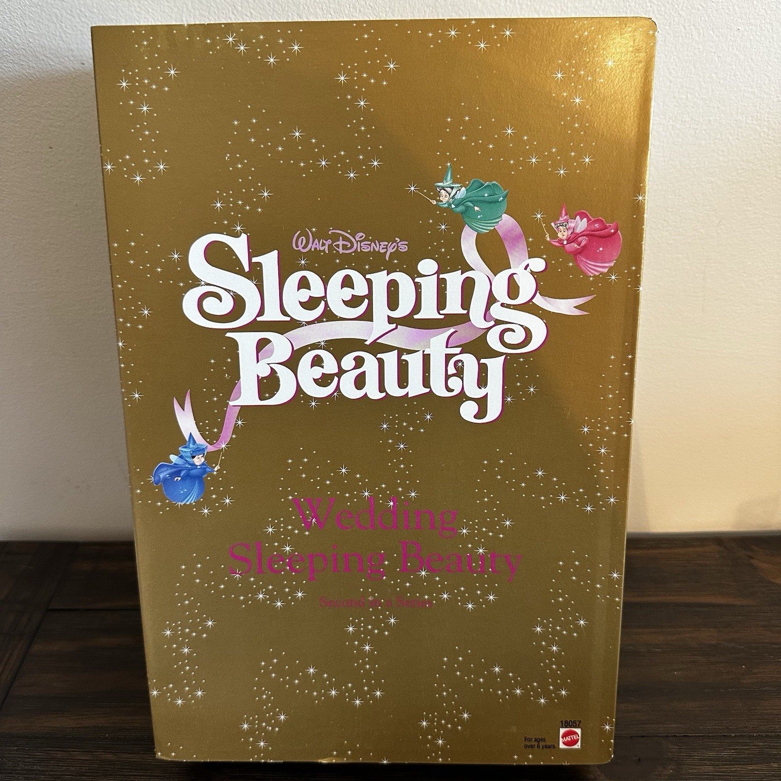 Disney Wedding Sleeping Beauty Doll 1997 Mattel 2nd Series NIB Princess Aurora