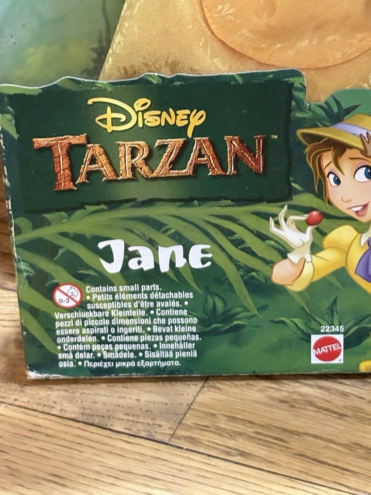 Vintage 1999 Rare Jane Doll with Monkey from Disney’s Tarzan Movie NRFB