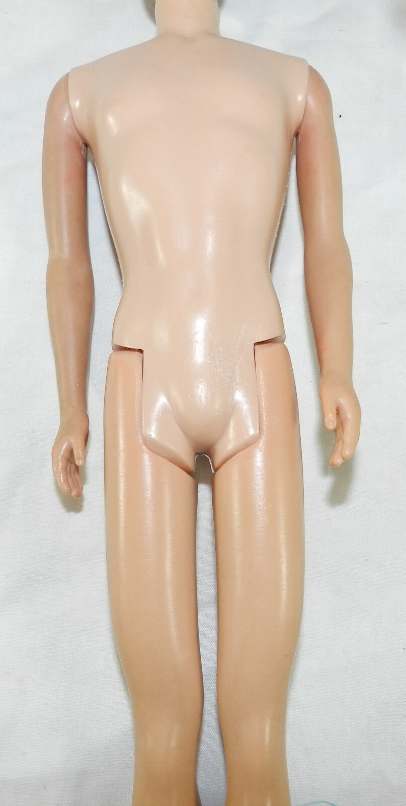 Vintage Ken Doll – Straight Leg, Molded Hair – W/ Smim Trunks, Shirt + 1 sandal