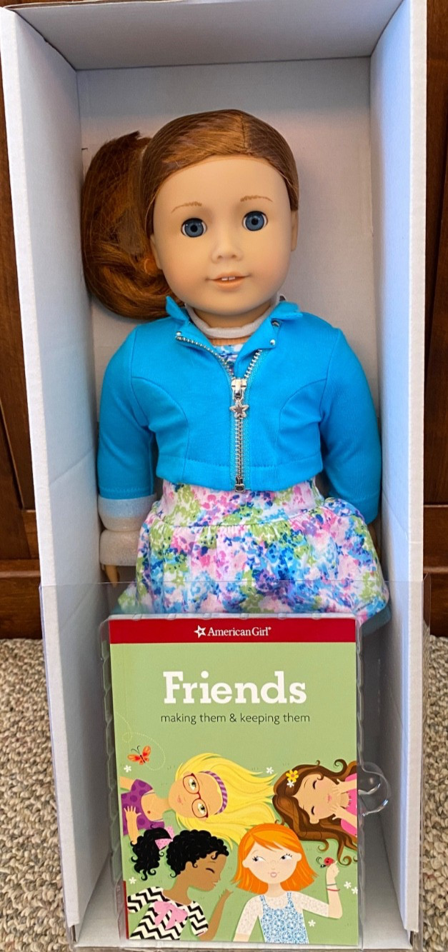 American Girl 18″ Truly Me #65 Doll Light Skin Red Hair Blue Eyes
