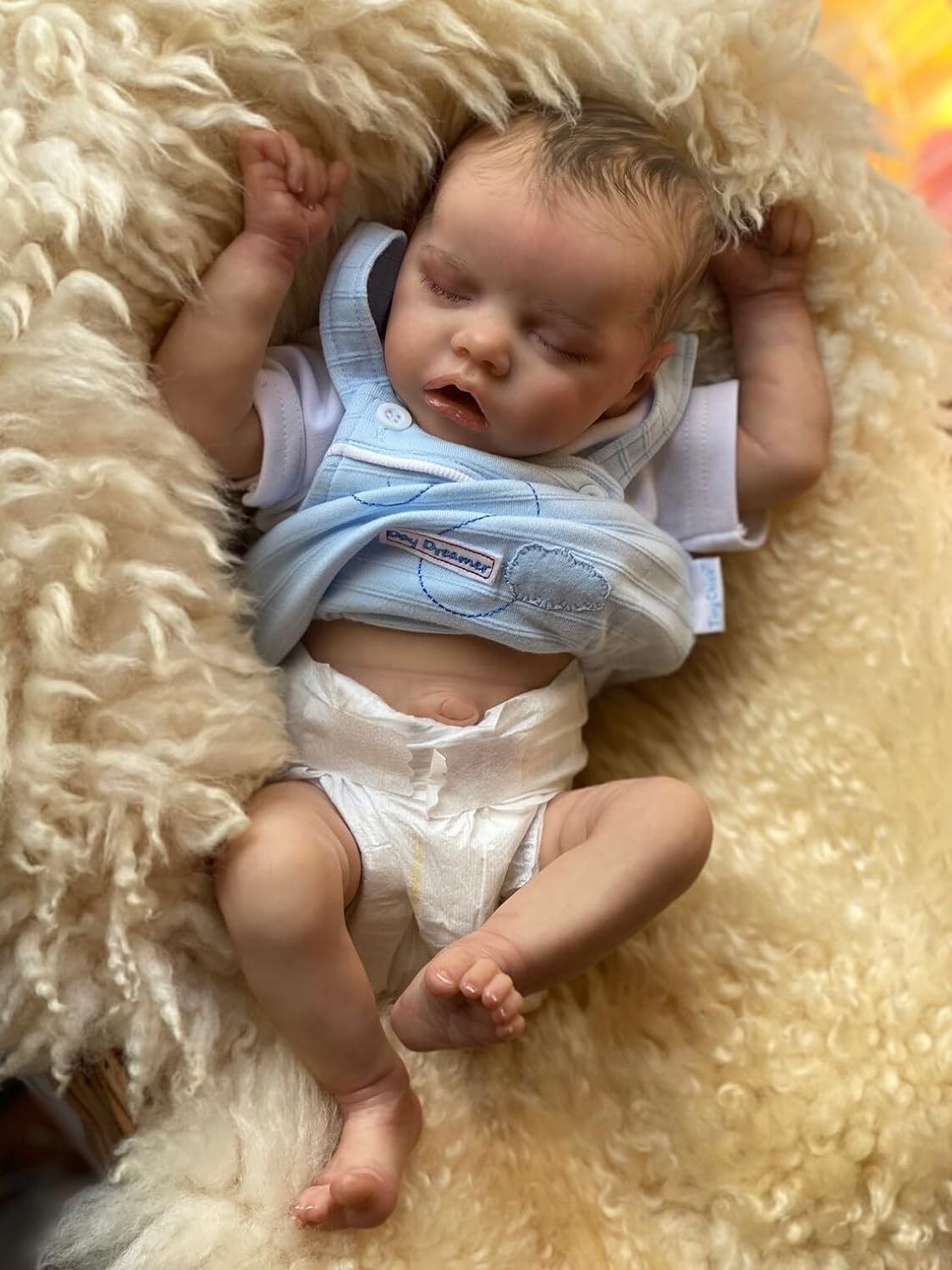 18 Inch Real Life Reborn Baby Dolls Silicone Full Body Girl Realistic Baby Dolls