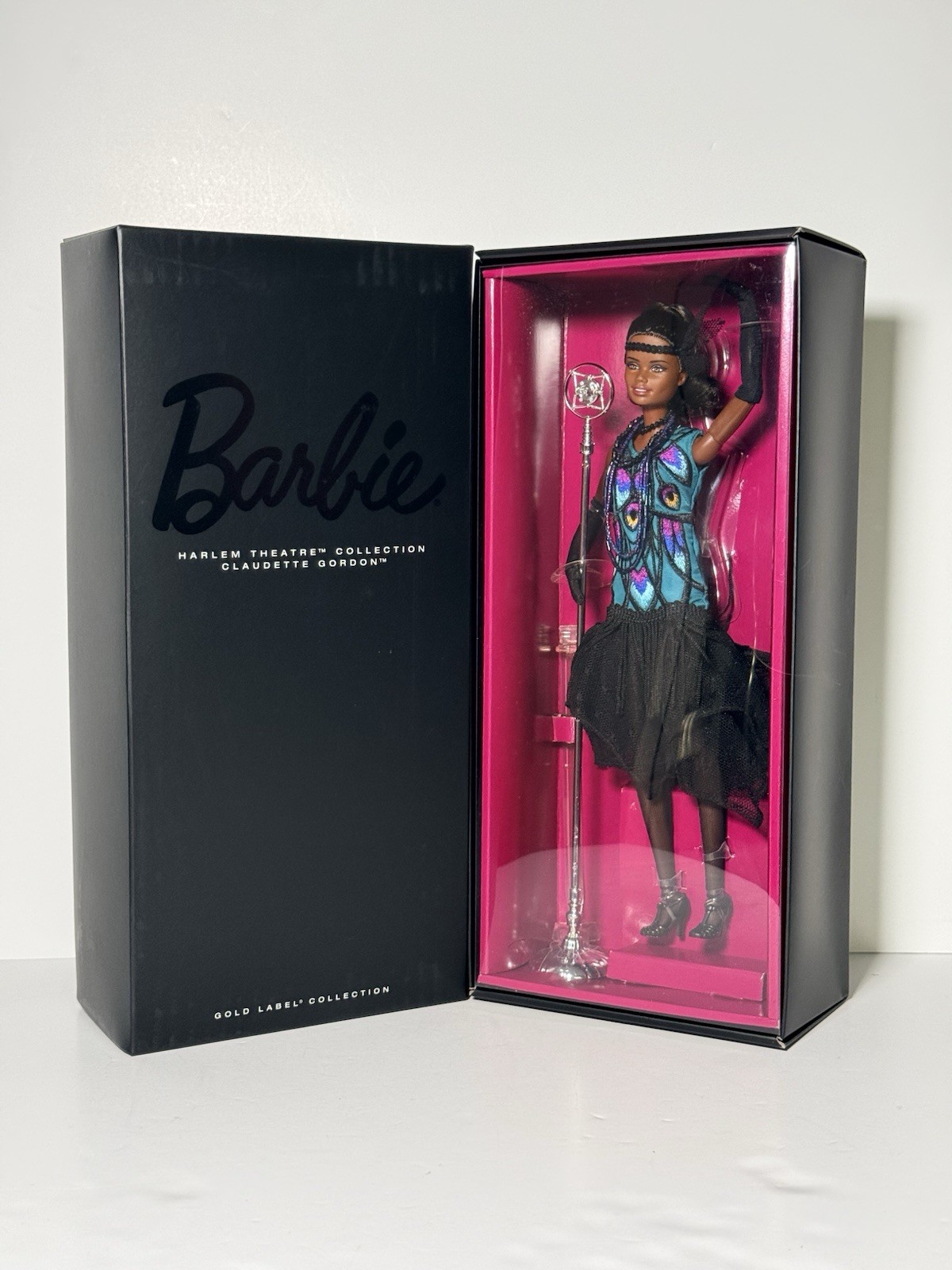 Claudette Gordon Barbie Doll Harlem Theatre Gold Label 4,400 Produced (Hybrid)