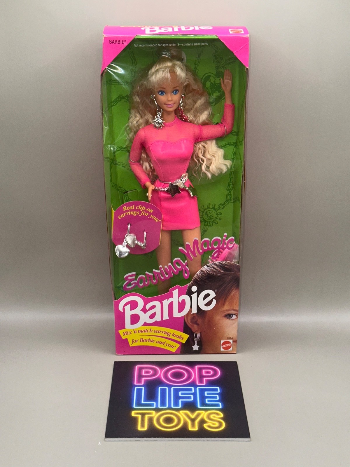 Vintage 1992 Mattel “Earring Magic Barbie” #7014 *NRFB*