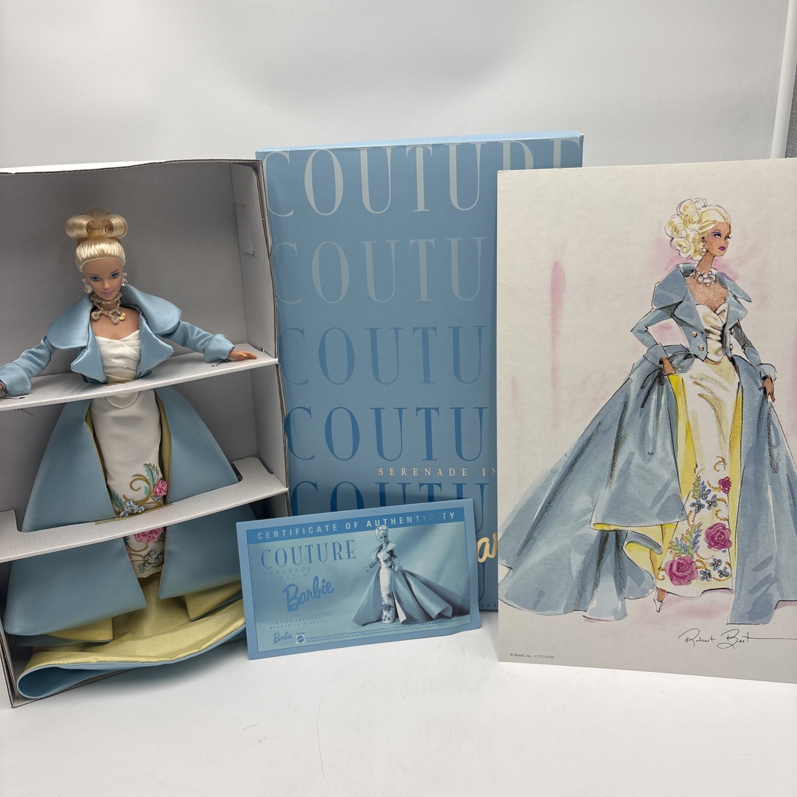 Barbie Couture Serenade In Satin, #17572, Mattel, 1996