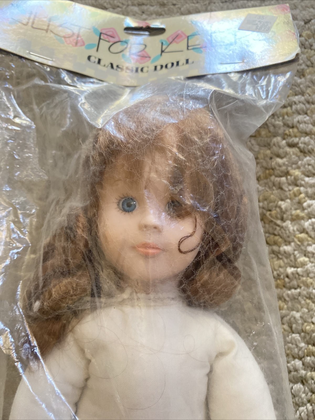 Just For Keeps Classic Doll 13″ Soft Body Brown Hair BDB1005-52 Blue eyes NEW