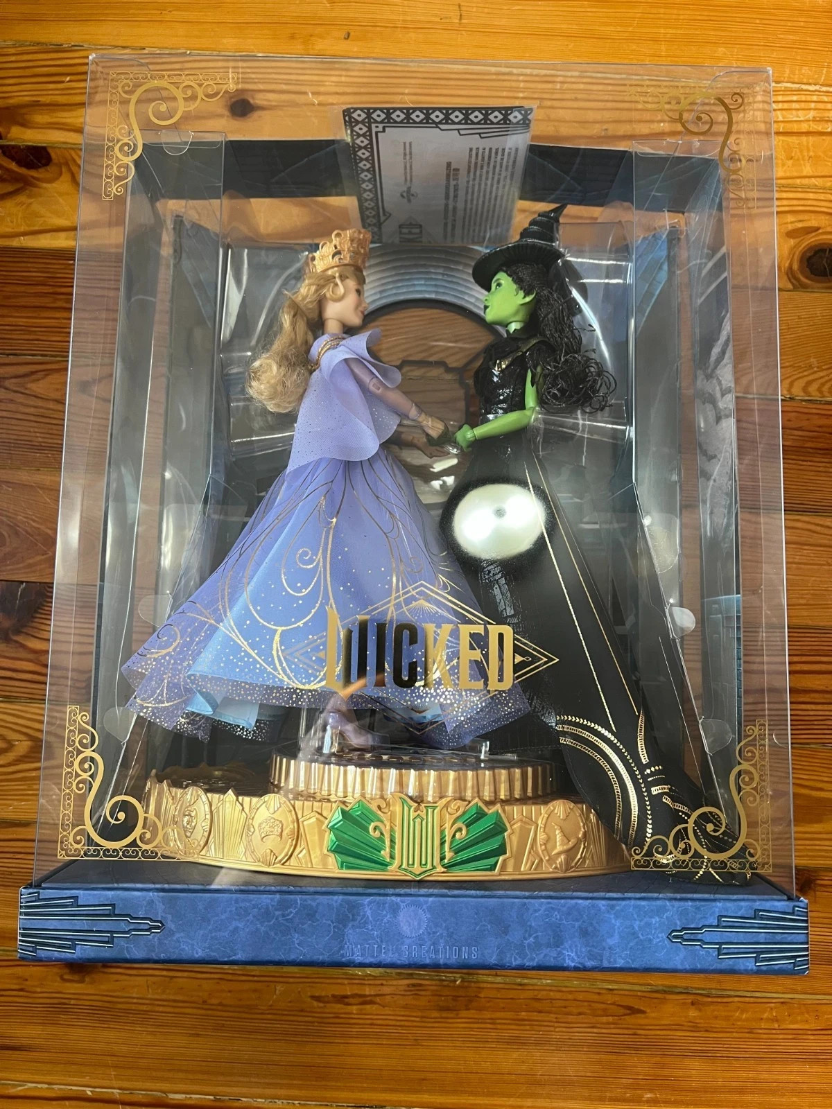 Wicked: For Good Forever Changed Musical Keepsake Dolls *IN HAND!* *SHIPS ASAP!*