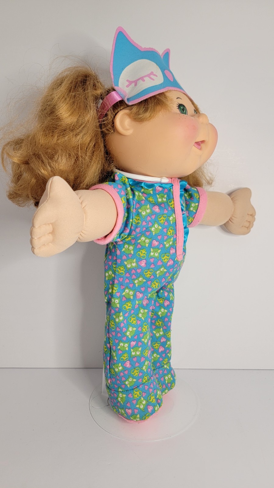 Cabbage Patch Kid 2011 OAA JAKKS PACIFIC Sleepy Time, Glow party doll, freckles